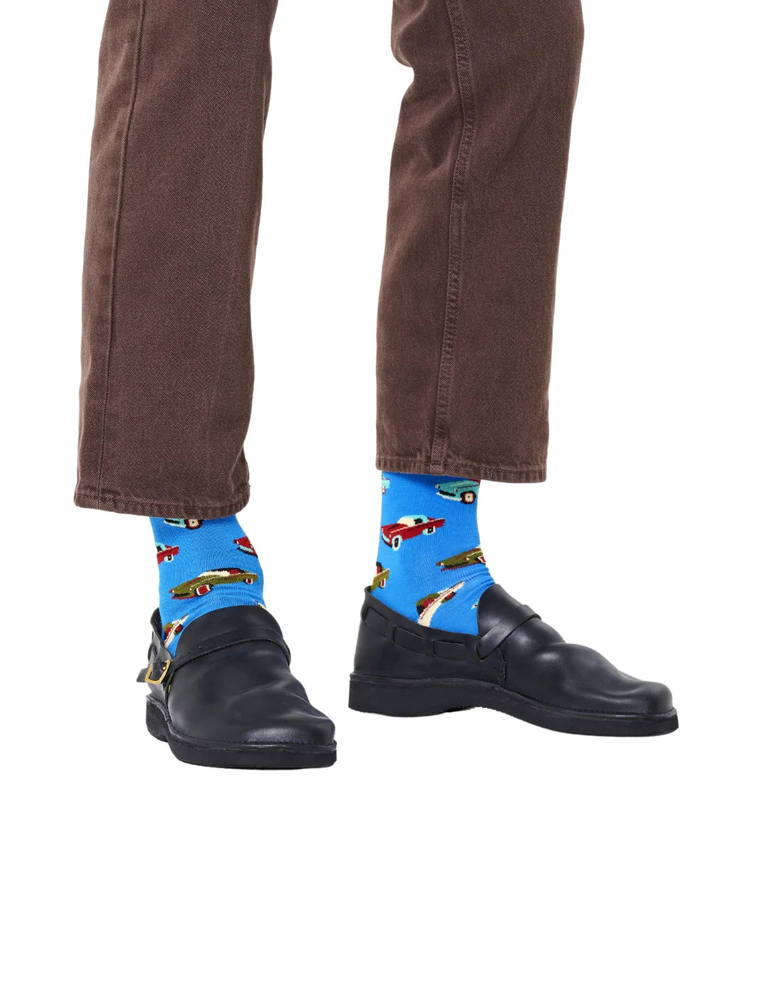 Calcetines Happy Socks Car Azul | Bicos de Fío