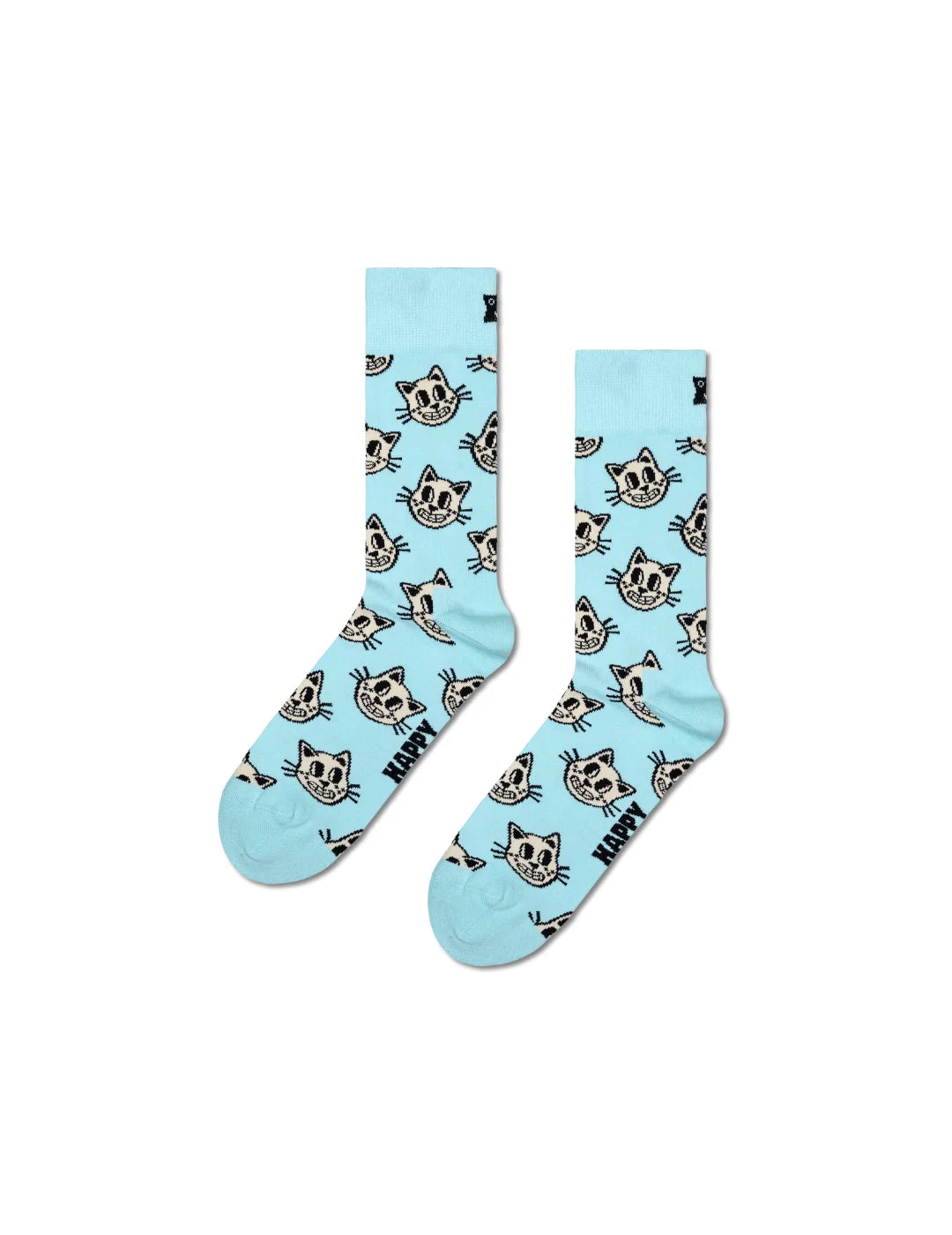 Calcetines Happy Socks Cat Azul | Bicos de Fío