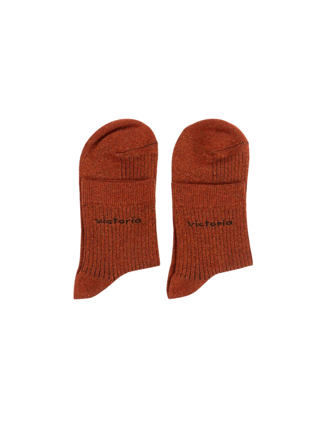 Calcetines Lisos Victoria Lurex Terra | Bicos de Fío