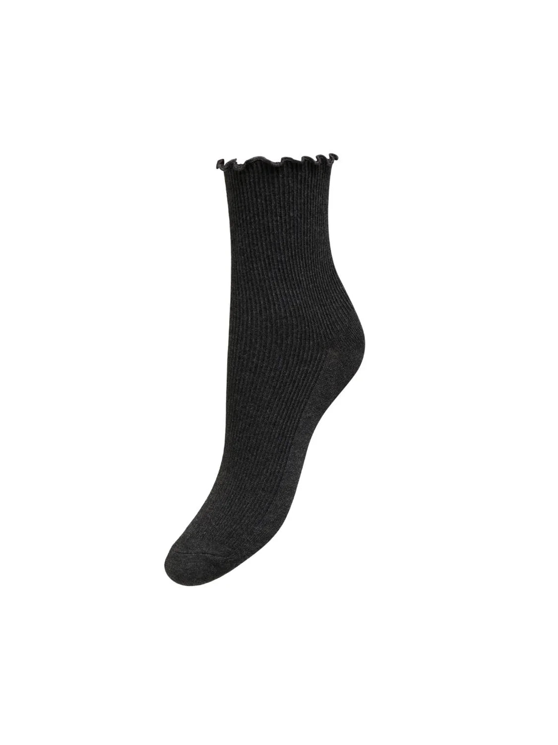 Calcetines ONLY Caya Lettuce Dark Grey Melange | Bicos de Fío
