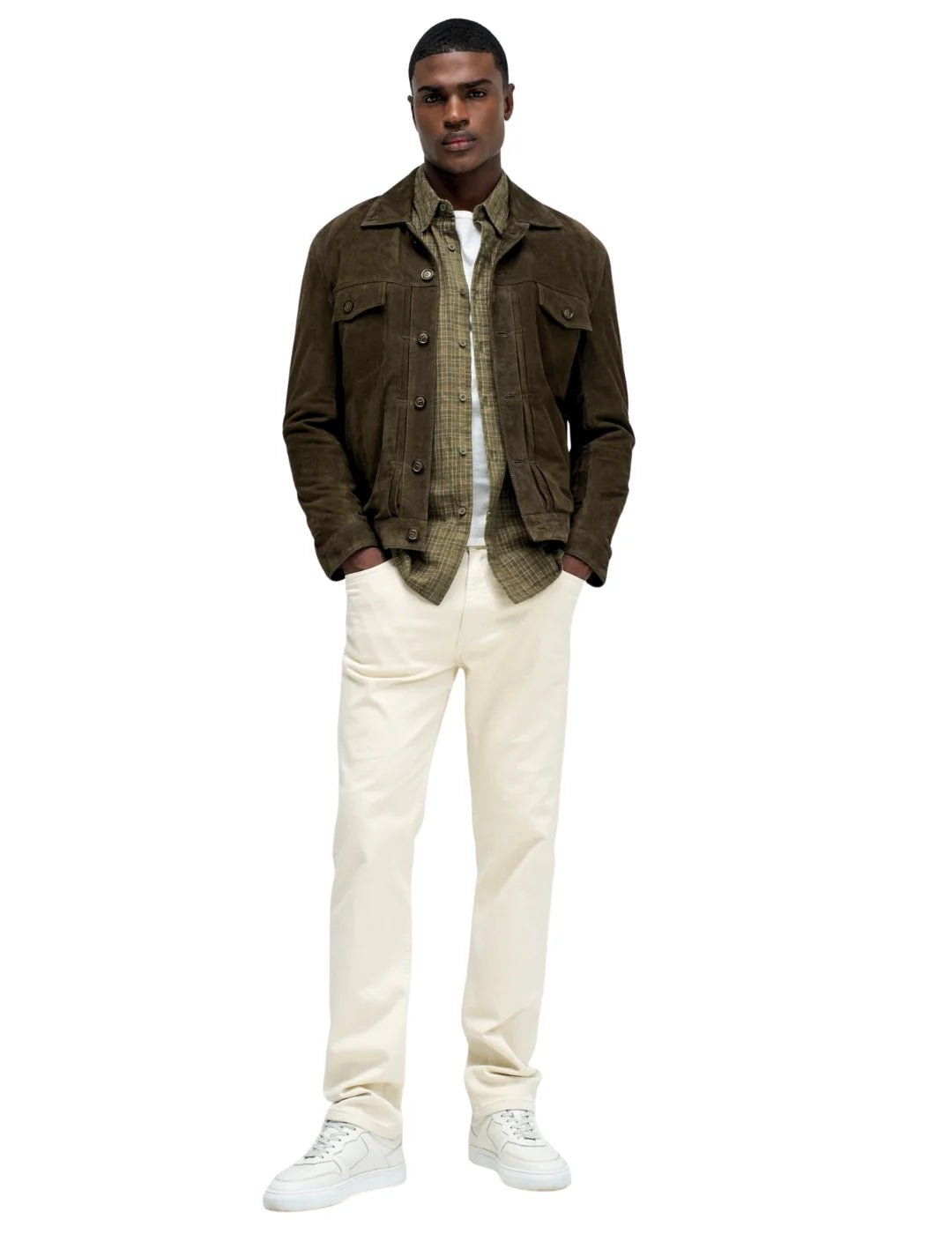 Camisa Bombasina Salsa Jeans Verde | Bicos de Fío