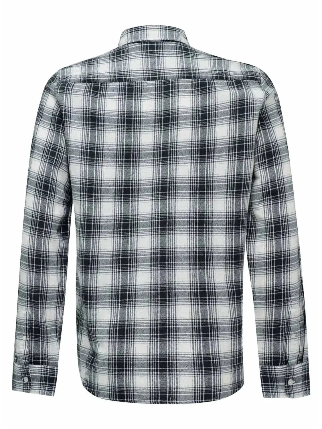 Camisa Cuadros Algodón Salsa Jeans Negro | Bicos de Fío