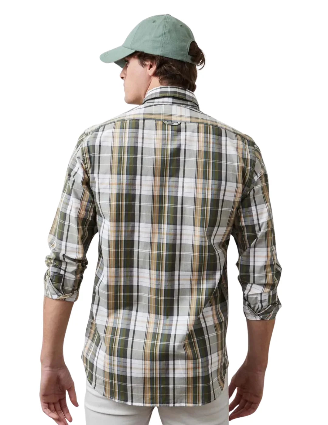 Camisa De Cuadros Altonadock Verde | Bicos de Fío