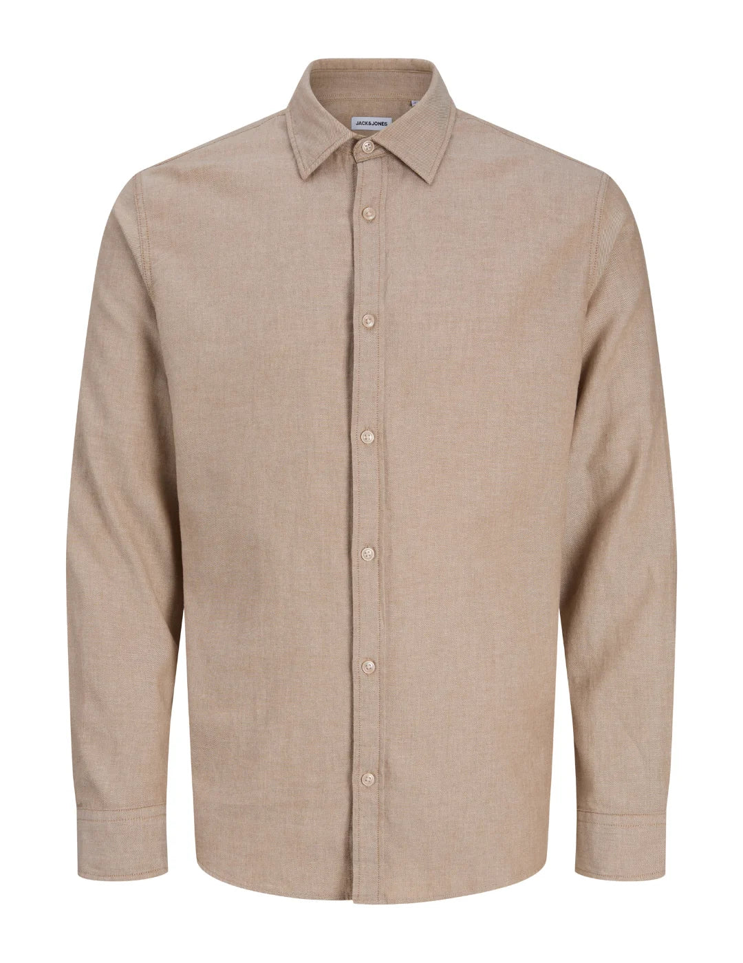 Camisa Jack&Jones Field Melange Oatmeal | Bicos de Fío