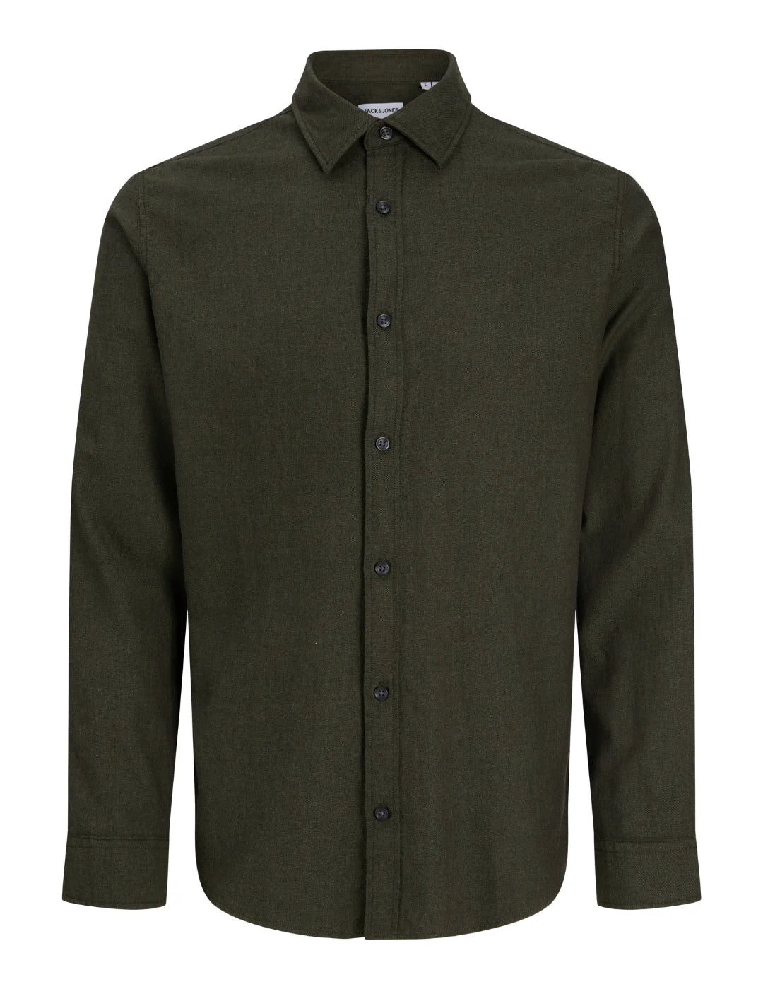 Camisa Jack&Jones Field Melange Verde | Bicos de Fío