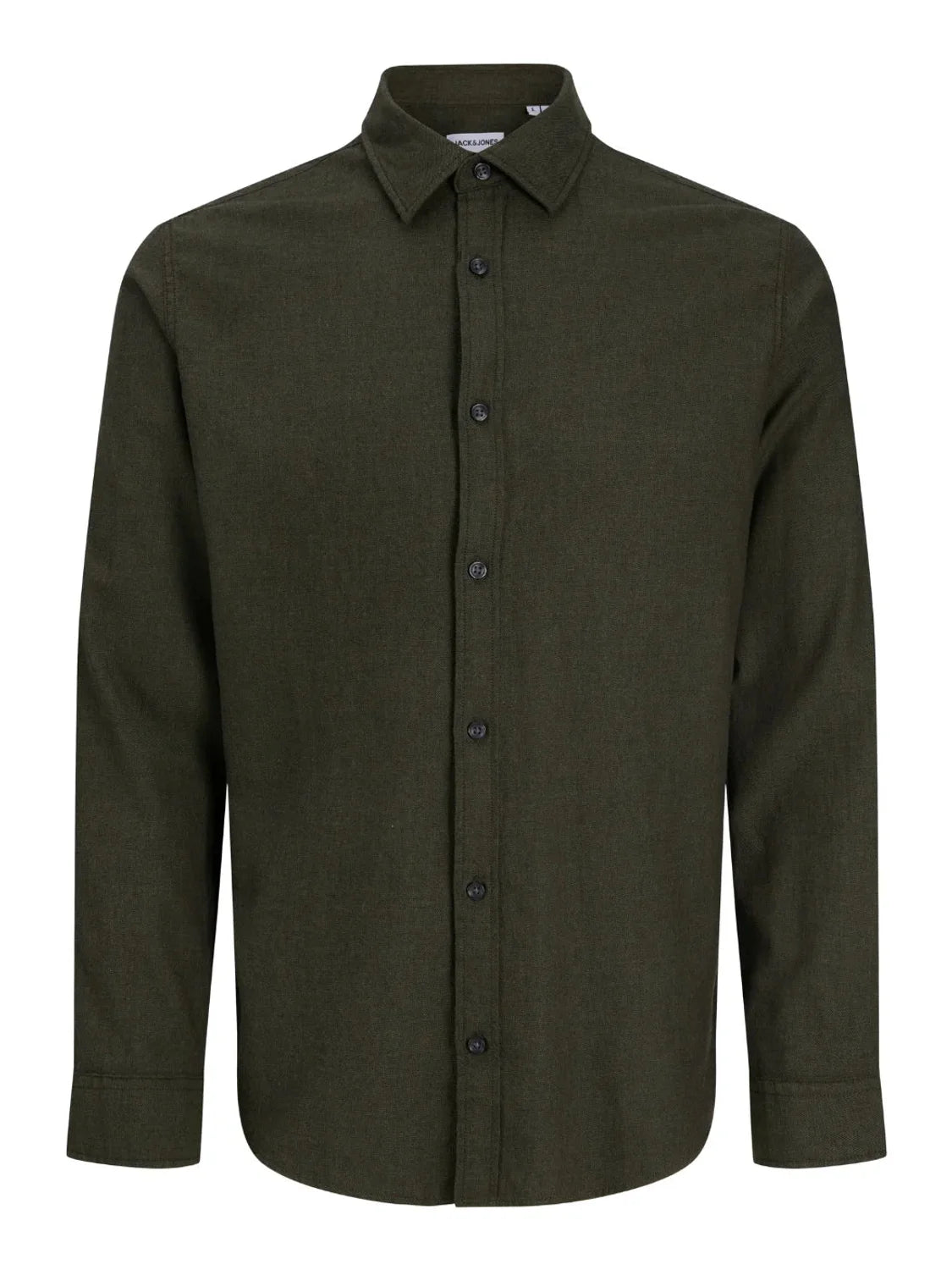 Camisa Jack&Jones Field Melange Verde | Bicos de Fío