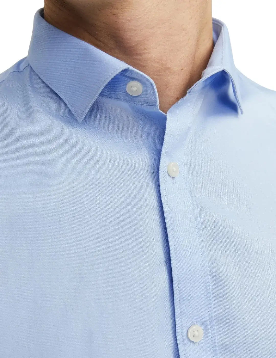 Camisa Formal Jack & Jones Azul Claro | Bicos de Fío