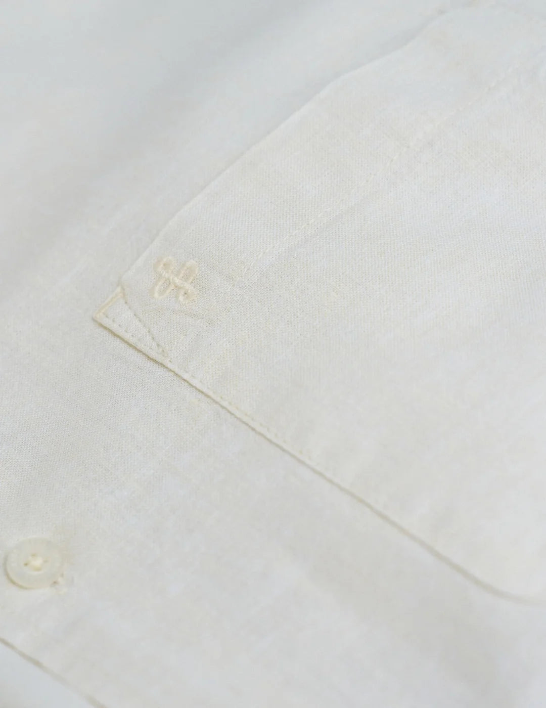 Camisa Lino M/C Salsa Jeans Amarillo | Bicos de Fío