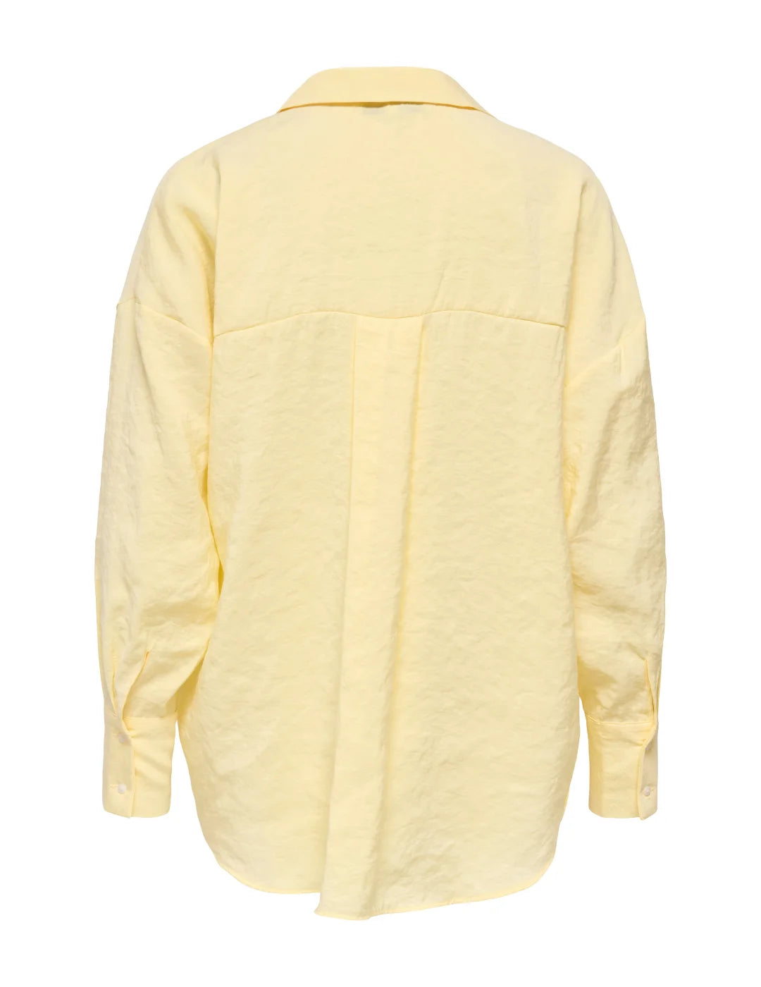 Camisa Loose ONLY Zazima Amarillo | Bicos de Fío