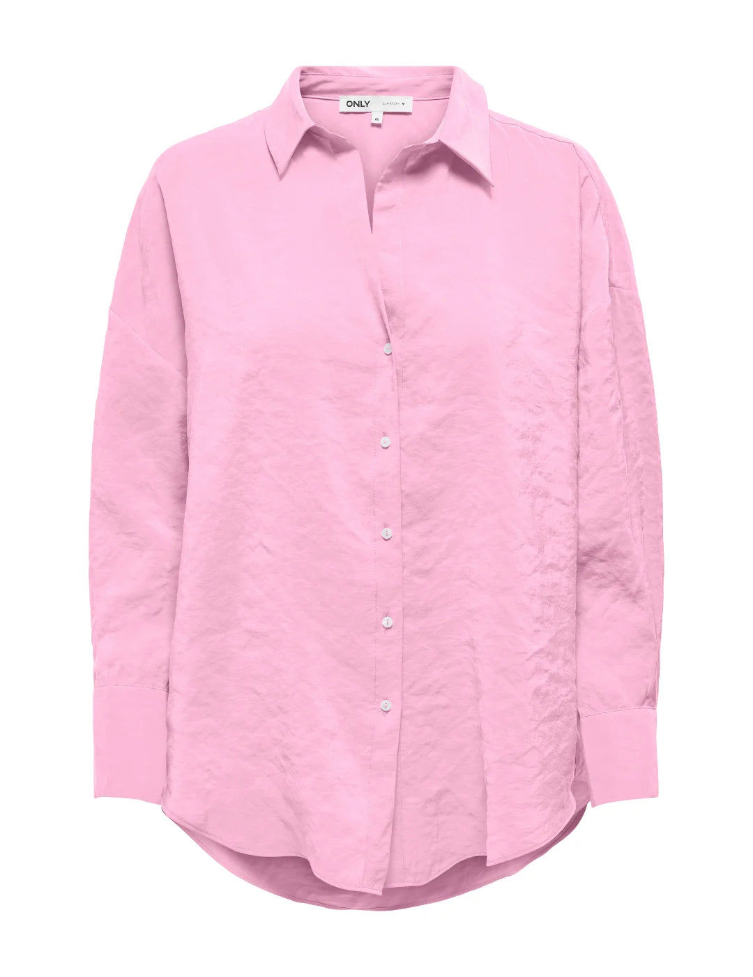 Camisa Loose ONLY Zazima Rosa | Bicos de Fío