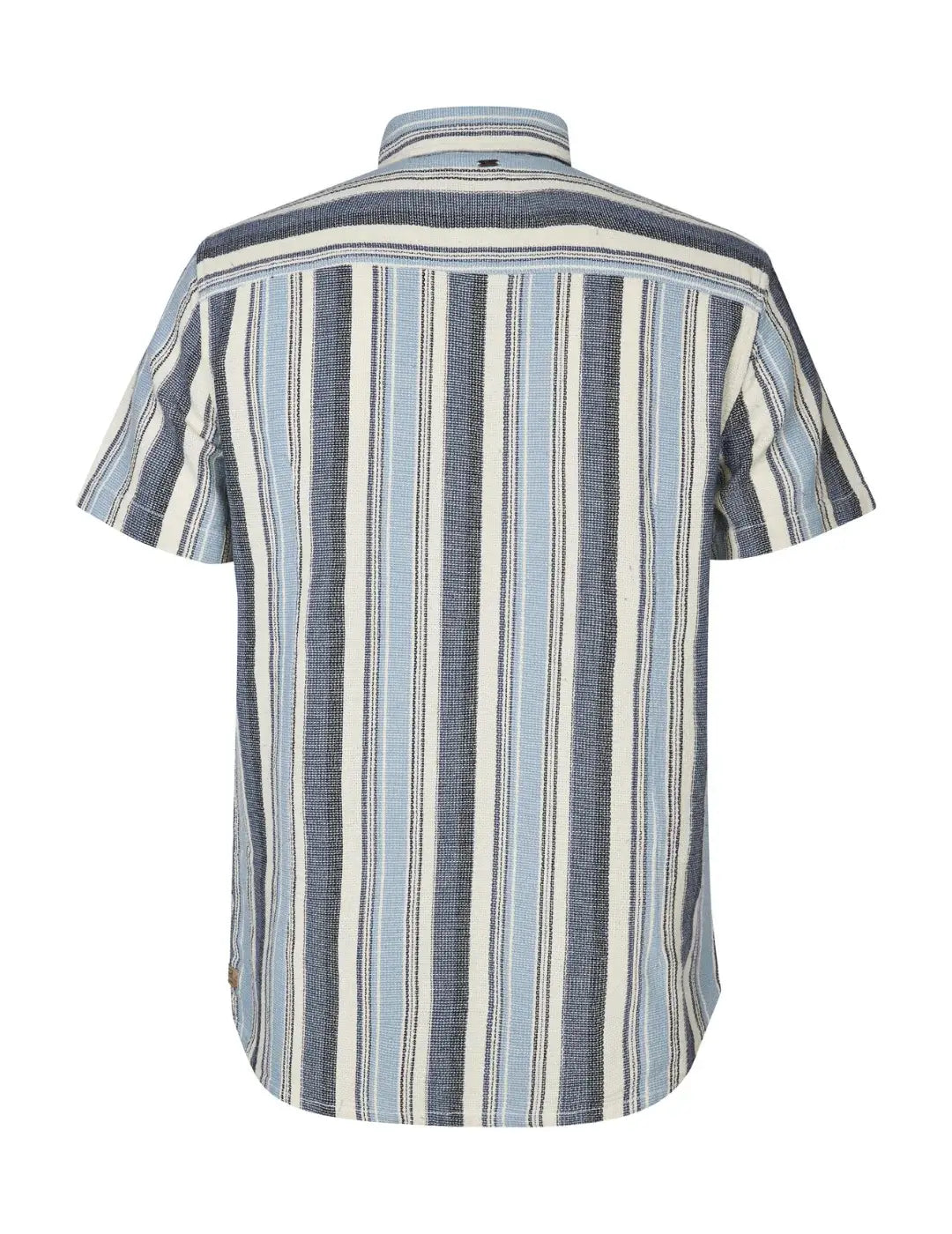 Camisa M/C Petrol Industries Reefcrest Azul | Bicos de Fío