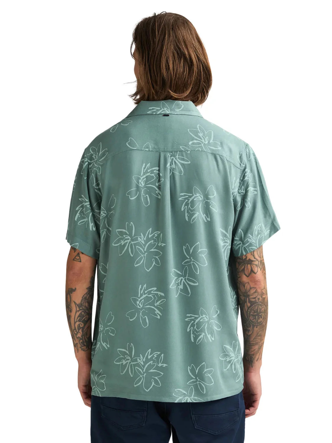 Camisa Petrol Industries Orion Verde | Bicos de Fío