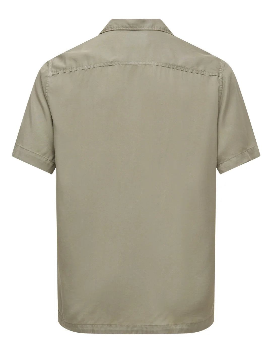 Camisa Salsa Jeans Denim Ligero Verde | Bicos de Fío