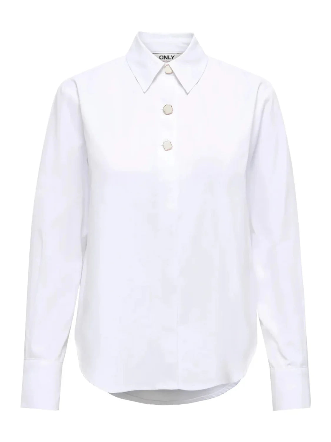 Camisa ONLY Lyra Oregon Blanco | Bicos de Fío