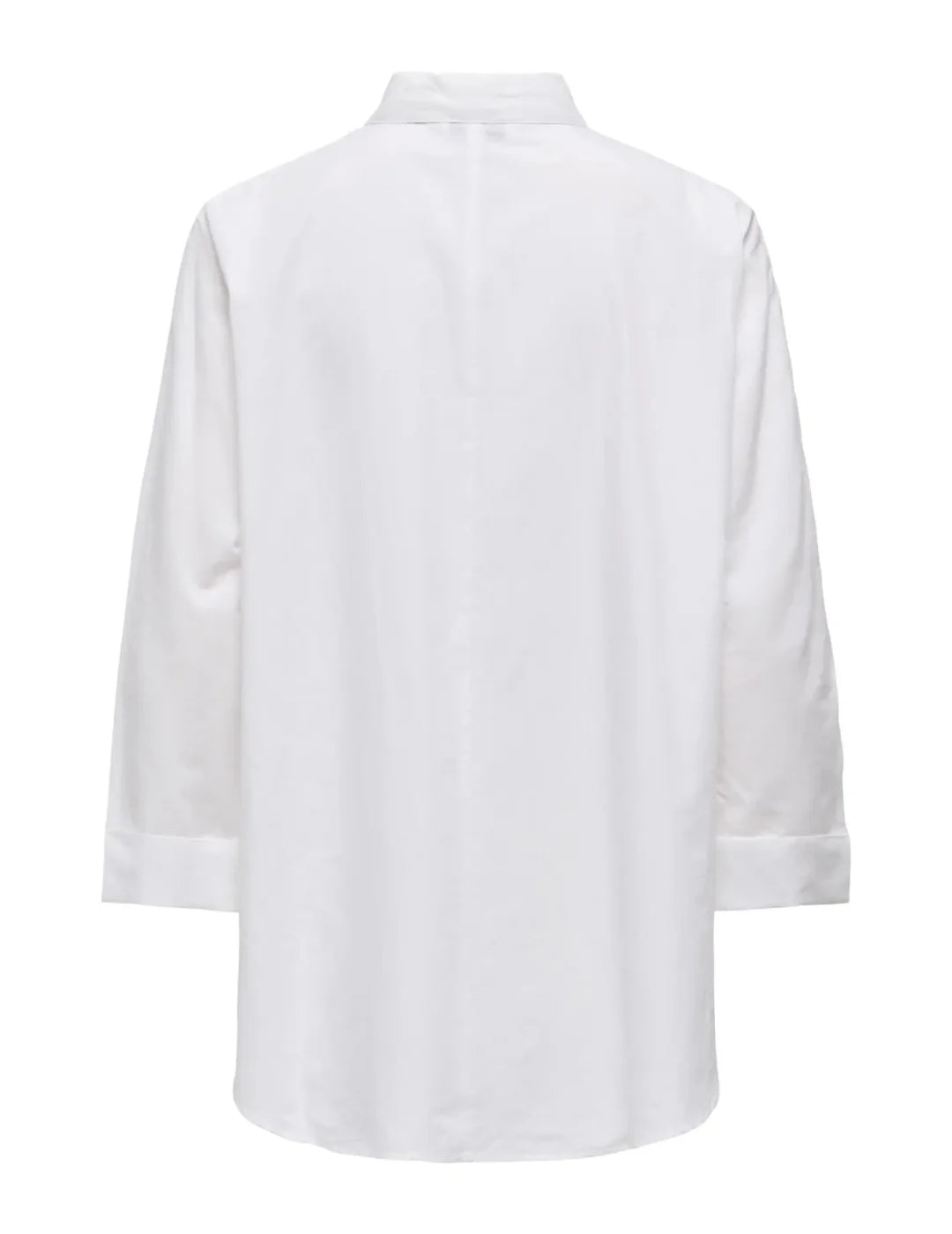 Camisa ONLY New Sara Heart Brillo Blanco | Bicos de Fío