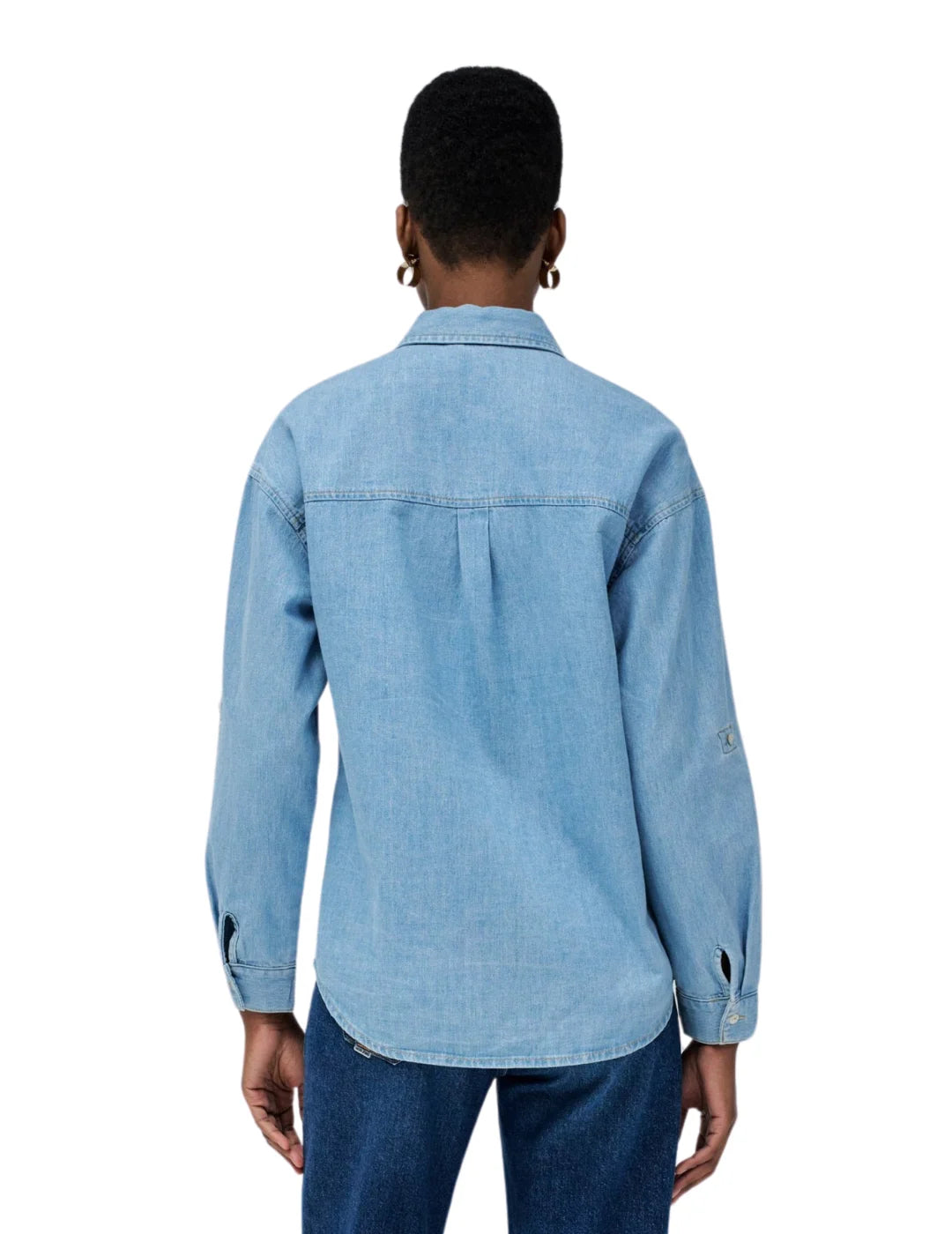 Camisa Vaquera Lightdenim Salsa Jeans Azul | Bicos de Fío