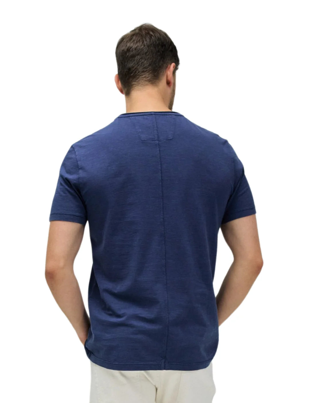 Camiseta Salsa Jeans Teñida Azul Marino | Bicos de Fío