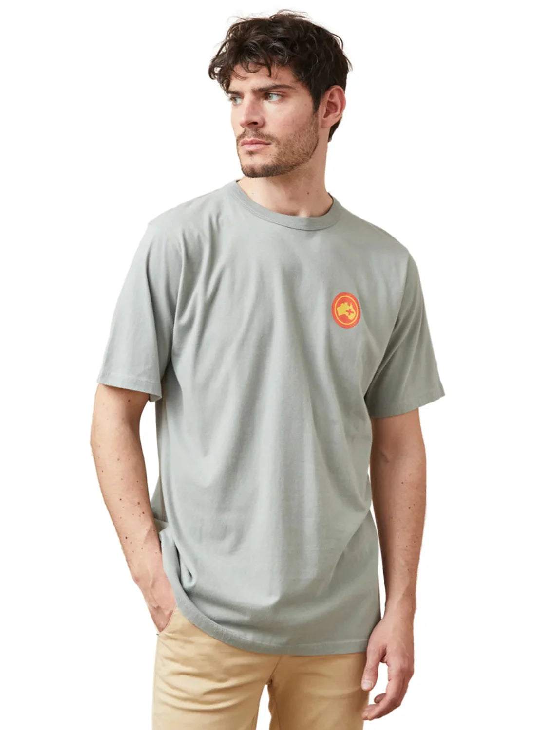 Camiseta Altonadock Logo Espalda Gris | Bicos de Fío