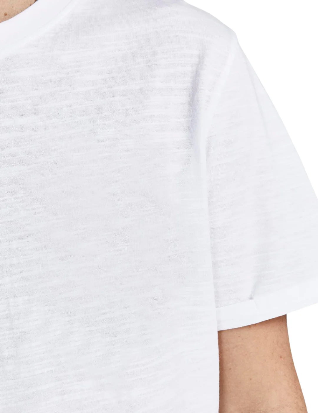 Camiseta Básica Jack&Jones Jprblatropic Blanco | Bicos de Fío