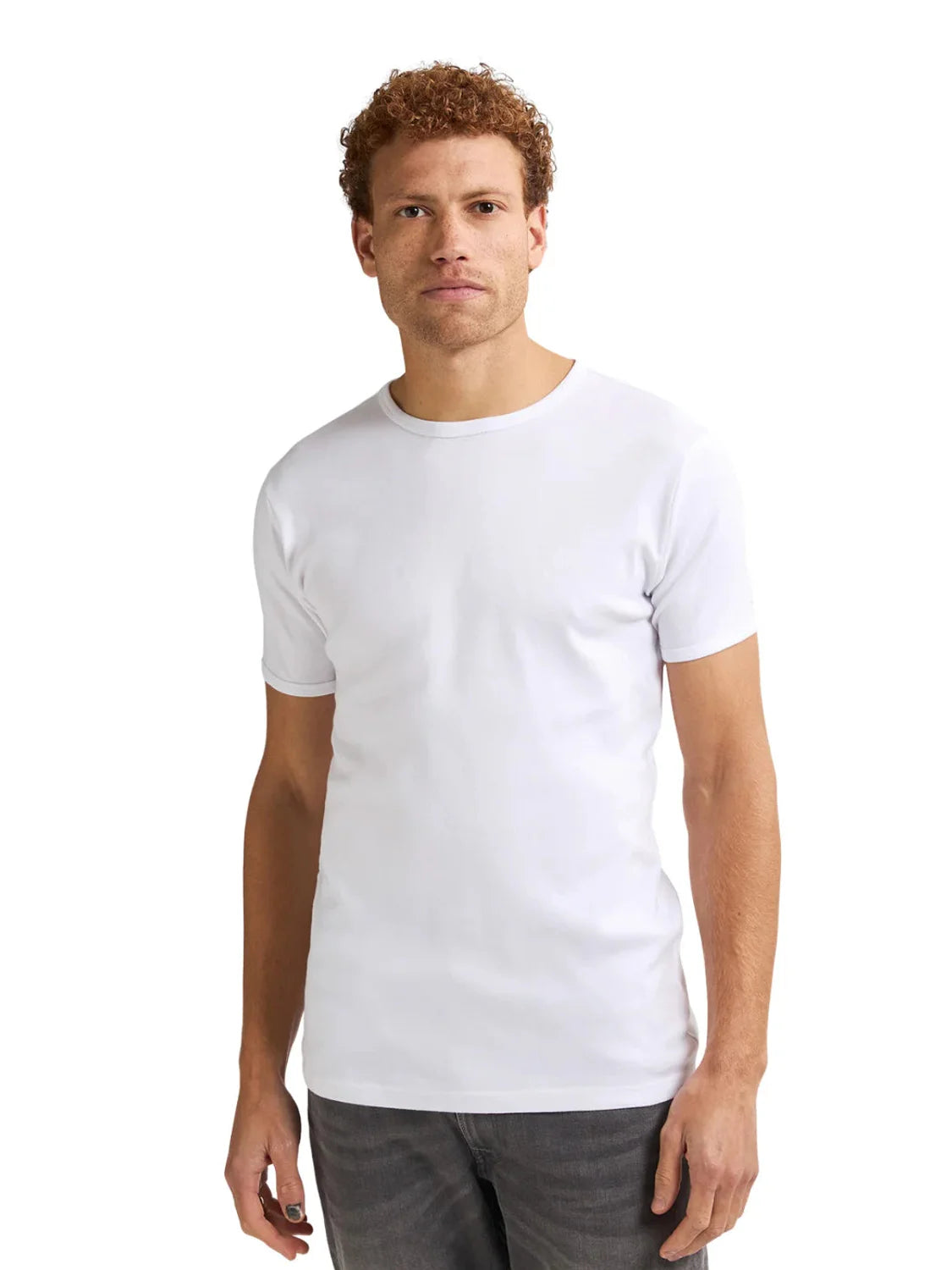 Camiseta Básica Petrol Industries KM-R Blanco | Bicos de Fío