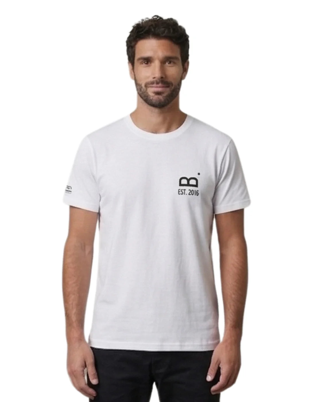 Camiseta BdeF Made With Love Meira Blanco | Bicos de Fío