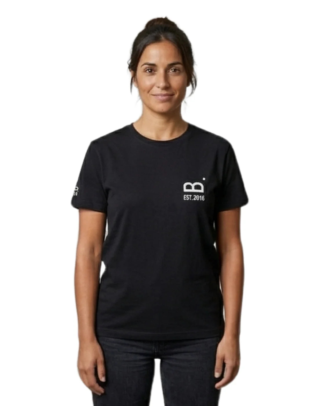 Camiseta BdeF Made With Love Meira Negro | Bicos de Fío