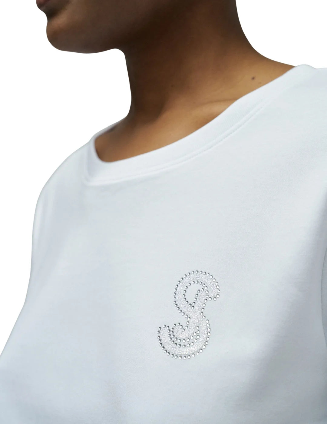 Camiseta Salsa Jeans Branding Brillo Blanco | Bicos de Fío