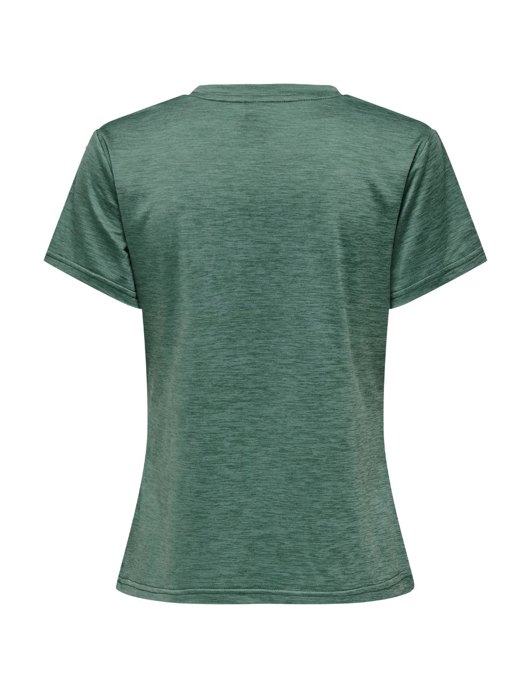 Camiseta Cuello Pico ONLY PLAY Core Verde | Bicos de Fío