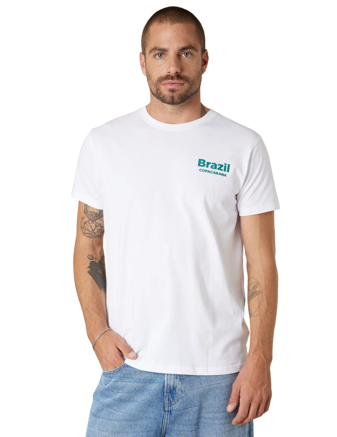 Camiseta DEELUXE Janeiro Blanco | Bicos de Fío