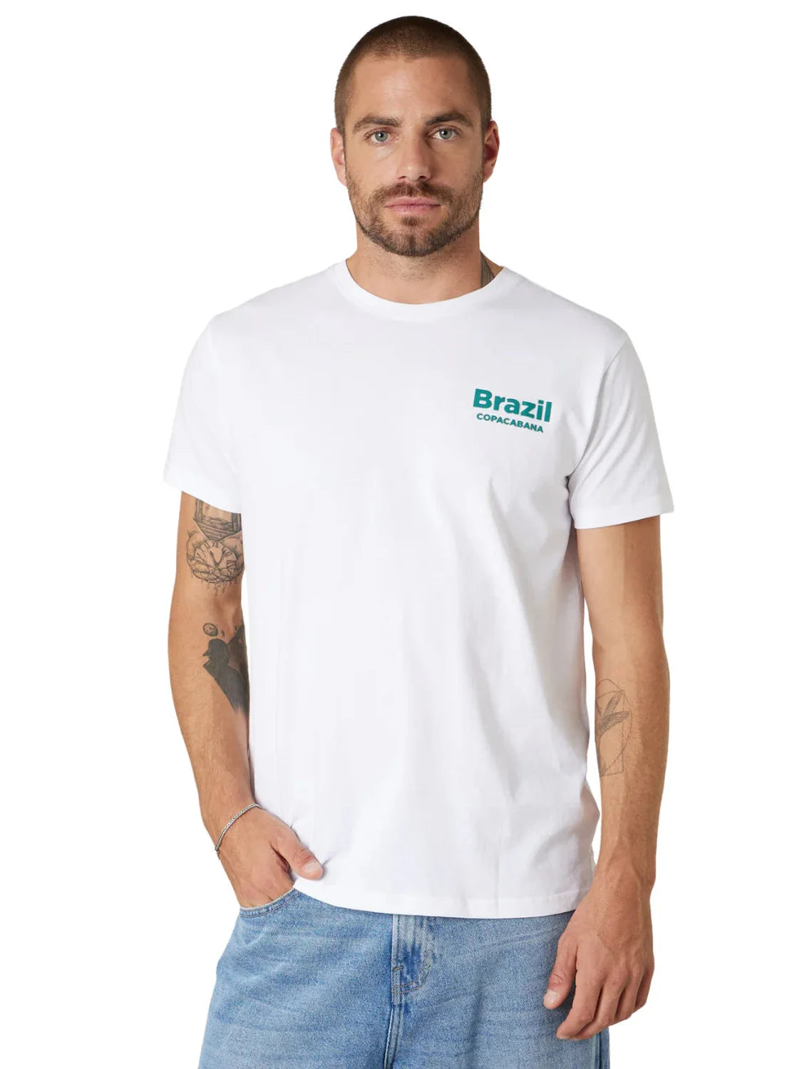 Camiseta DEELUXE Janeiro Blanco | Bicos de Fío