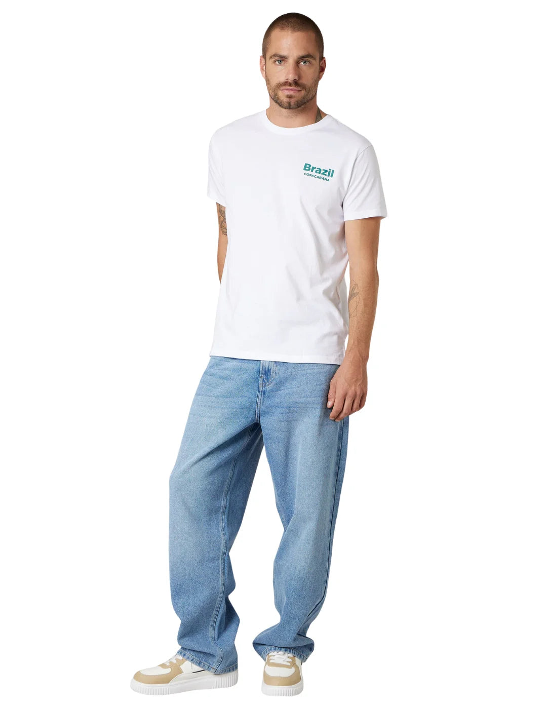 Camiseta DEELUXE Janeiro Blanco | Bicos de Fío