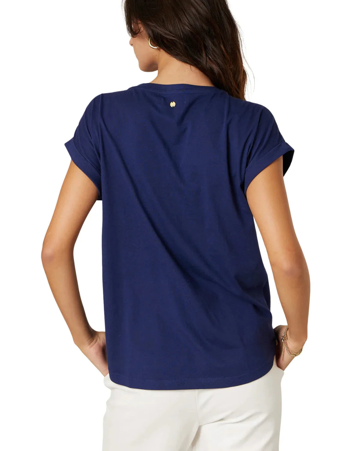 Camiseta DEELUXE Mykolove Azul Marino | Bicos de Fío