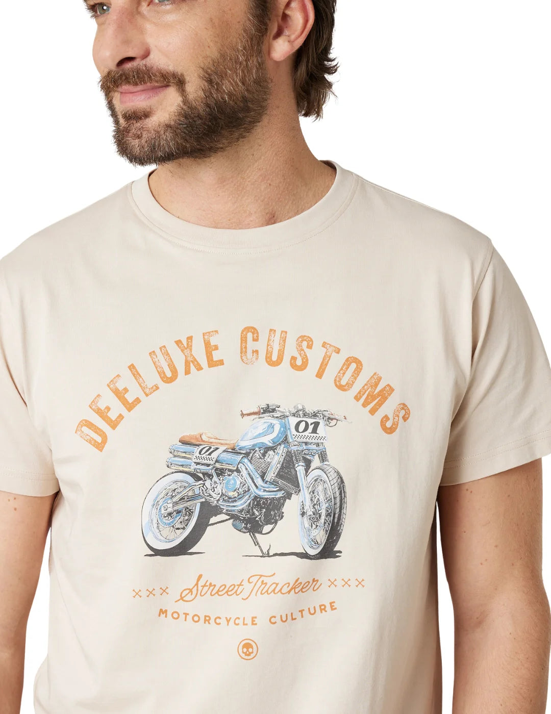 Camiseta DEELUXE Rules Beige | Bicos de Fío