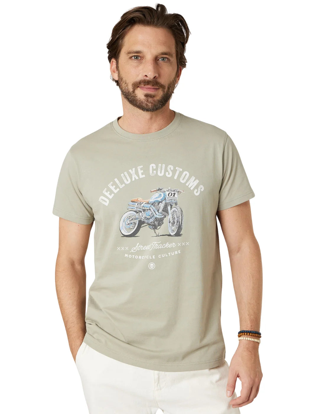 Camiseta DEELUXE Rules Khaki | Bicos de Fío