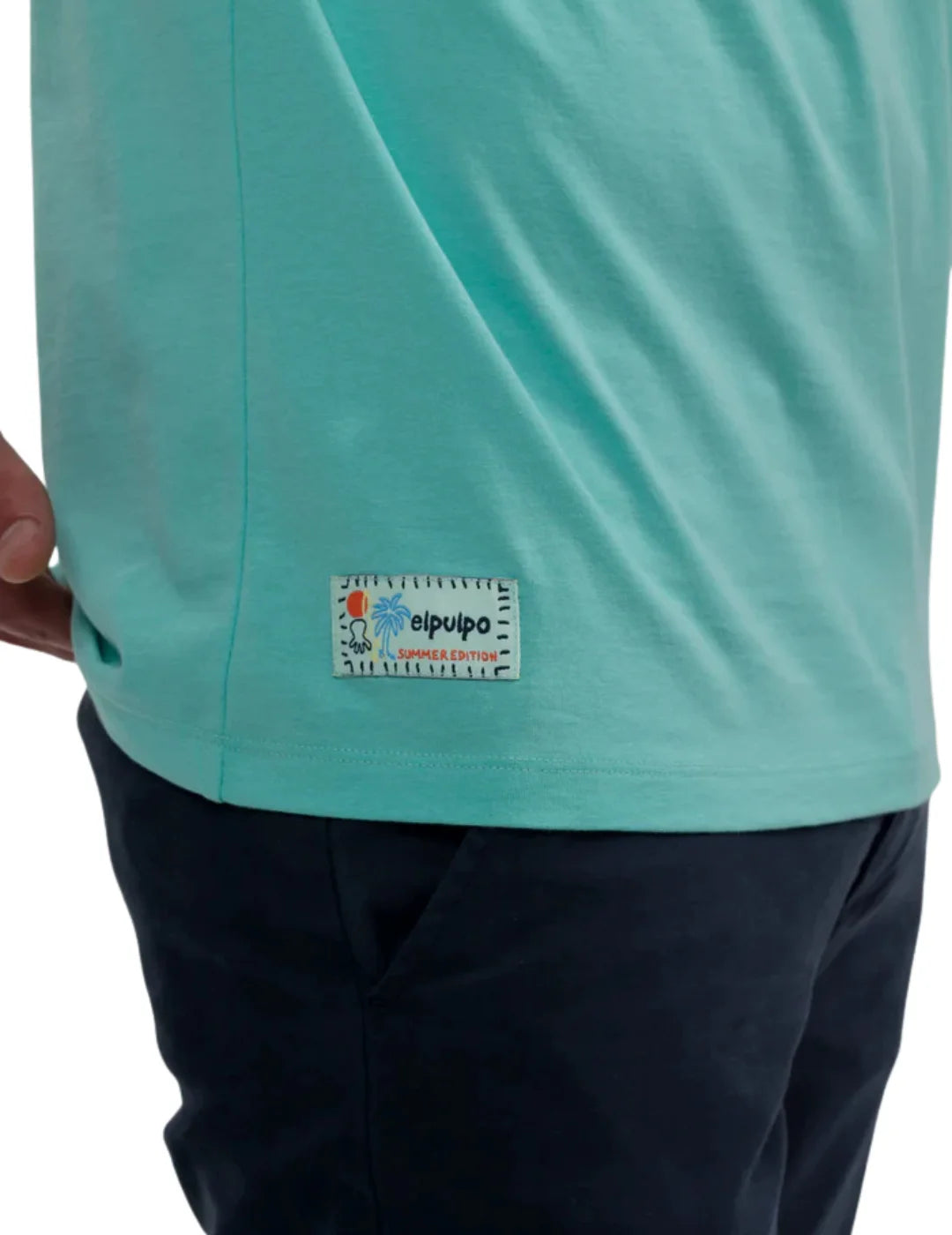 Camiseta elPulpo Sealovers Juice Verde Agua | Bicos de Fío