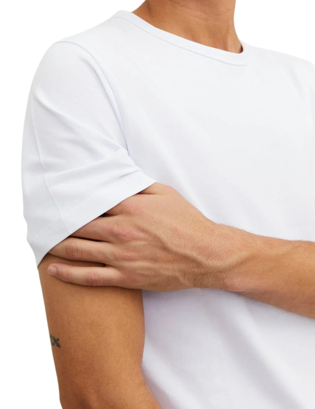 Camiseta Jack&Jones Basic Blanco | Bicos de Fío