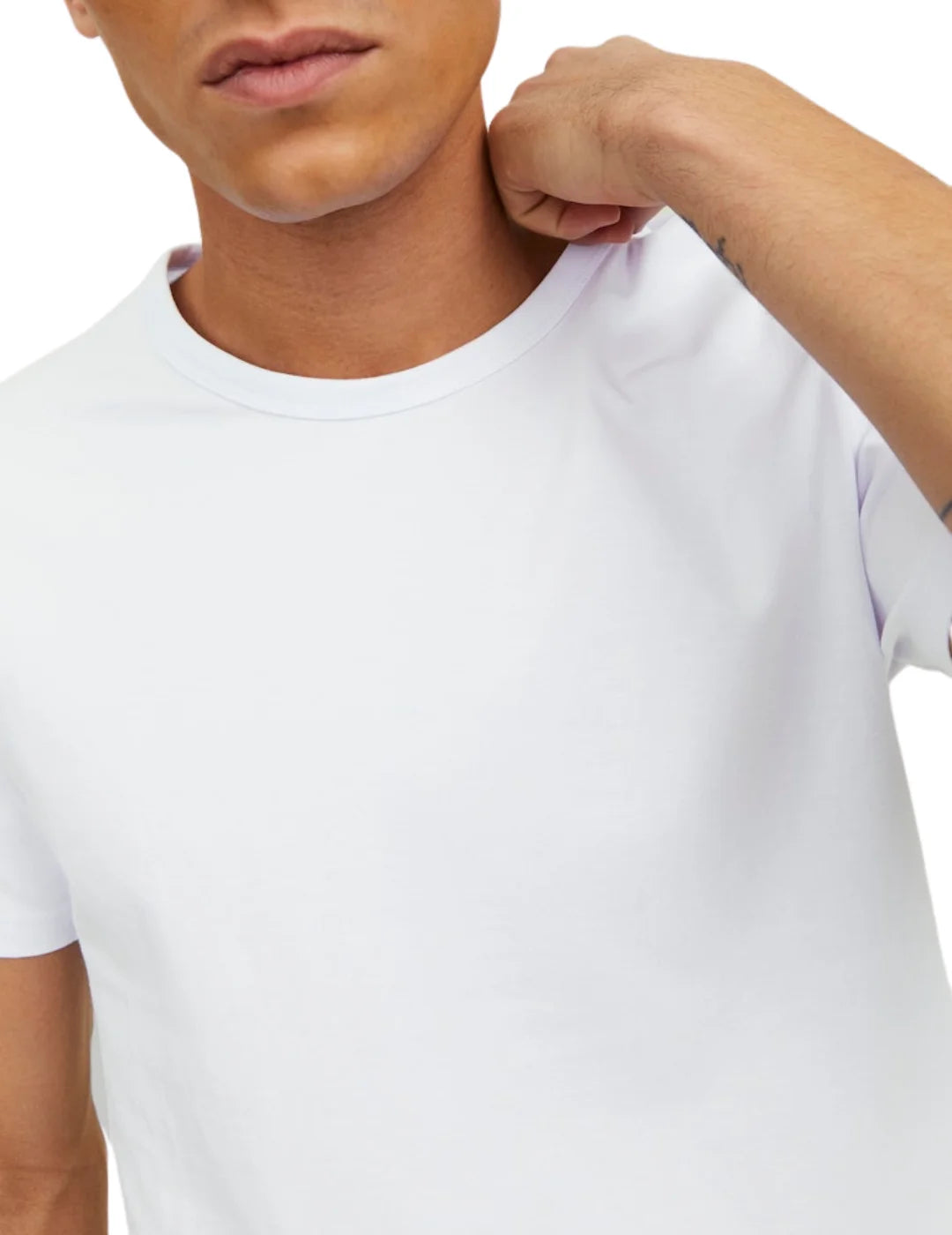 Camiseta Jack&Jones Basic Blanco | Bicos de Fío