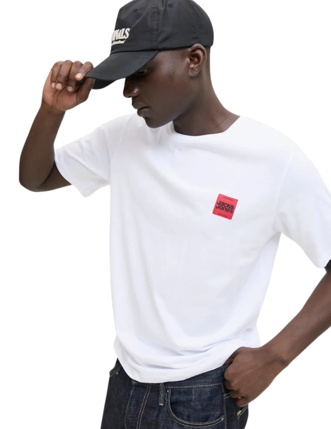 Camiseta Jack&Jones Brandy Blanco | Bicos de Fío