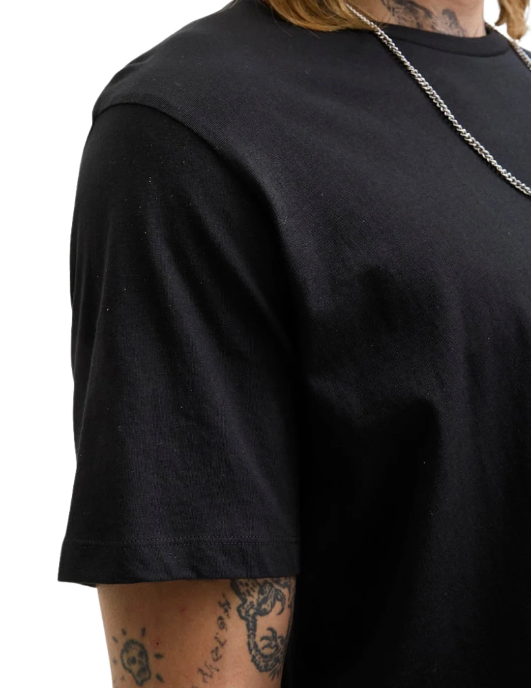 Camiseta Jack&Jones Brandy Negro | Bicos de Fío