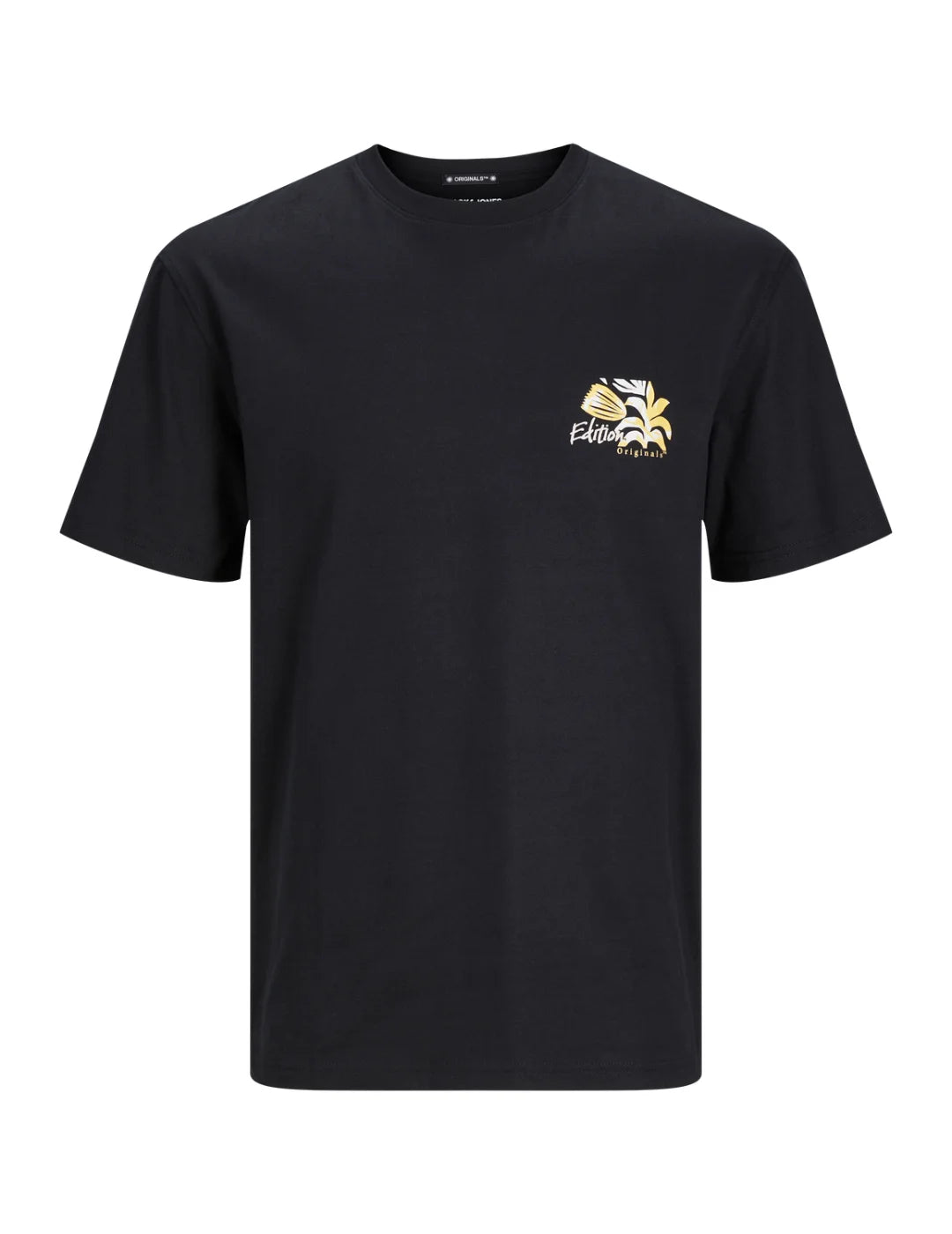 Camiseta Jack&Jones Marbella Negro | Bicos de Fío