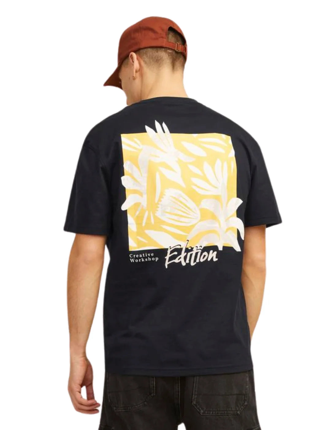 Camiseta Jack&Jones Marbella Negro | Bicos de Fío