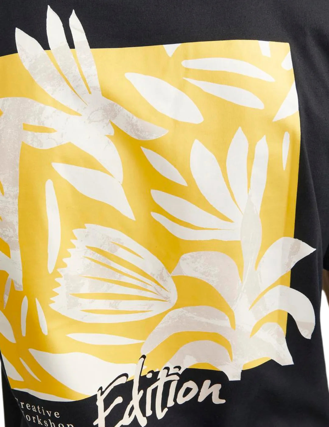 Camiseta Jack&Jones Marbella Negro | Bicos de Fío