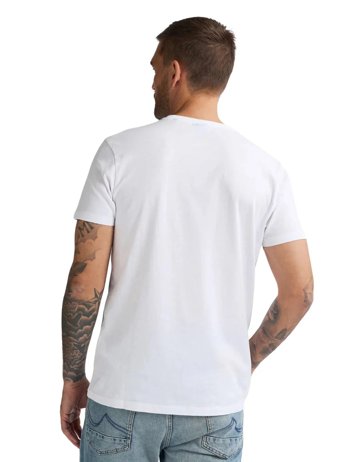 Camiseta Petrol Industries Windward Blanco | Bicos de Fío