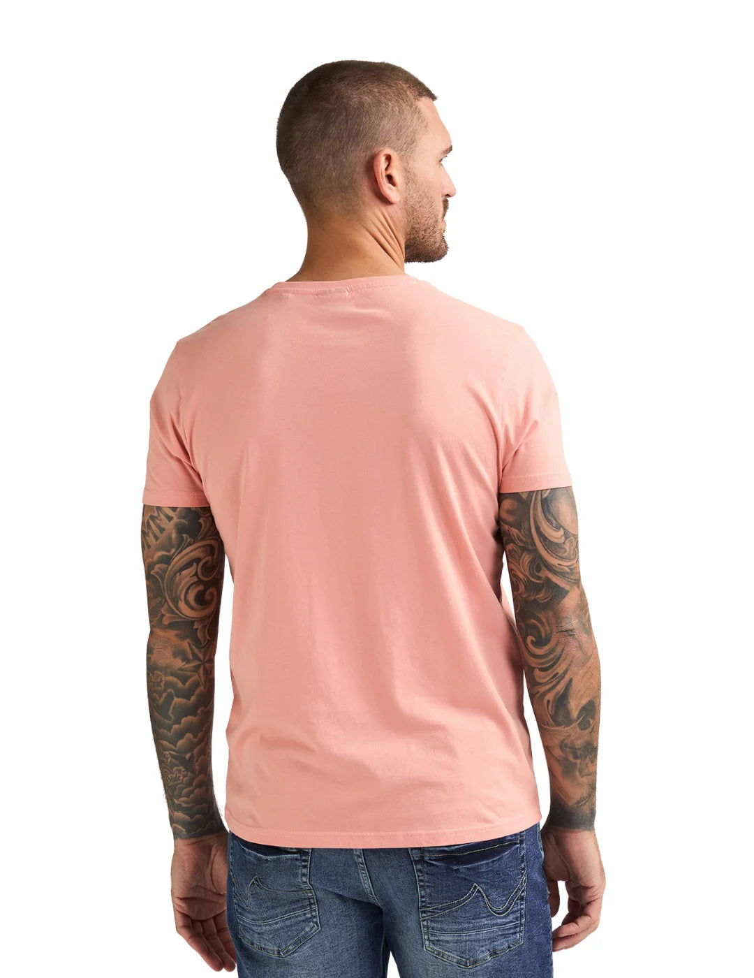 Camiseta Petrol Industries Windward Light Coral | Bicos de Fío
