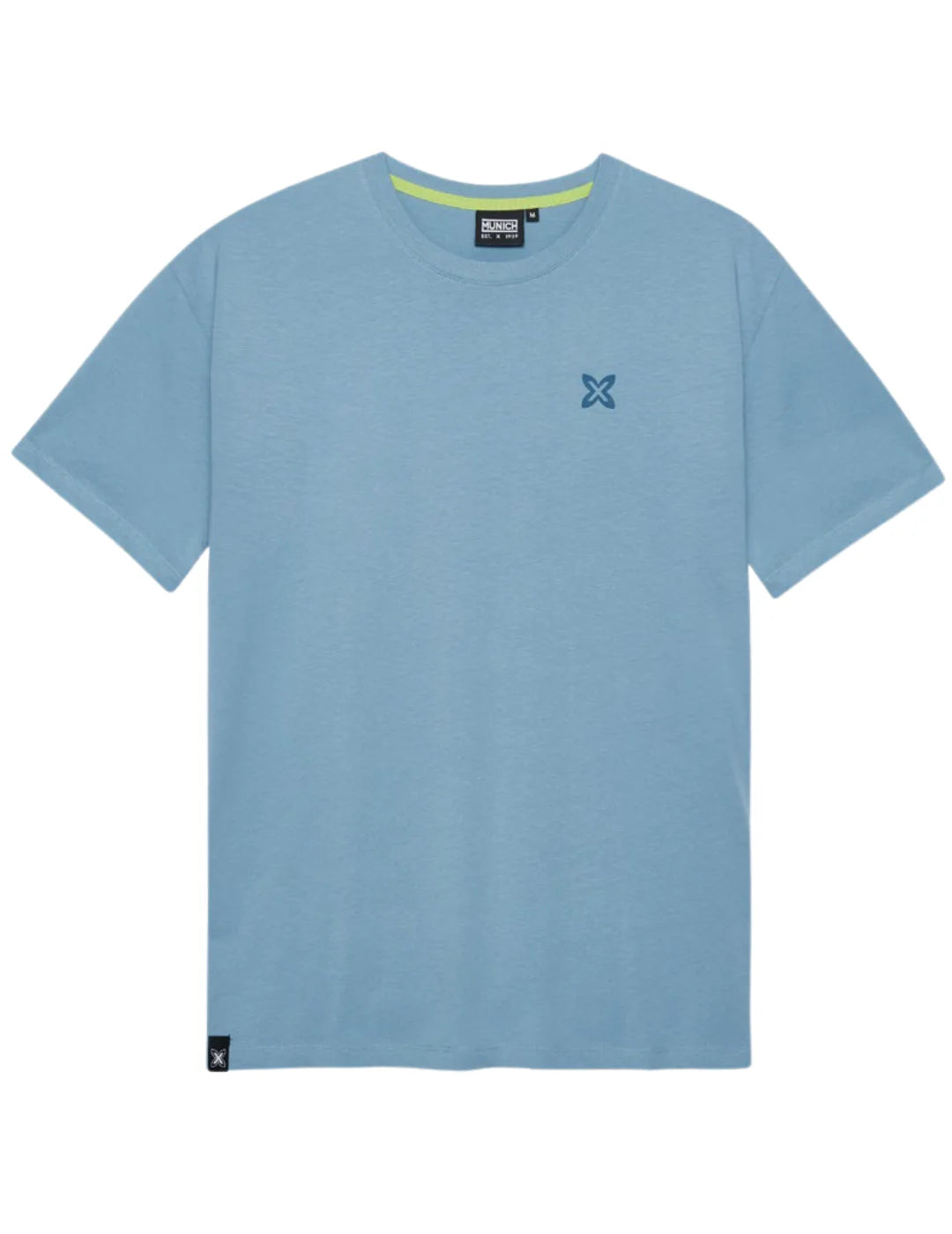 Camiseta Munich Essentials Azul Claro | Bicos de Fío