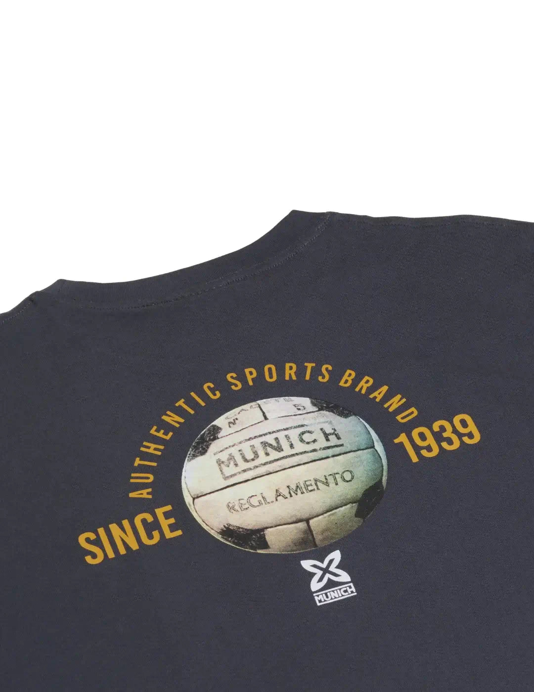 Camiseta Munich Reglamento Antracita | Bicos de Fío