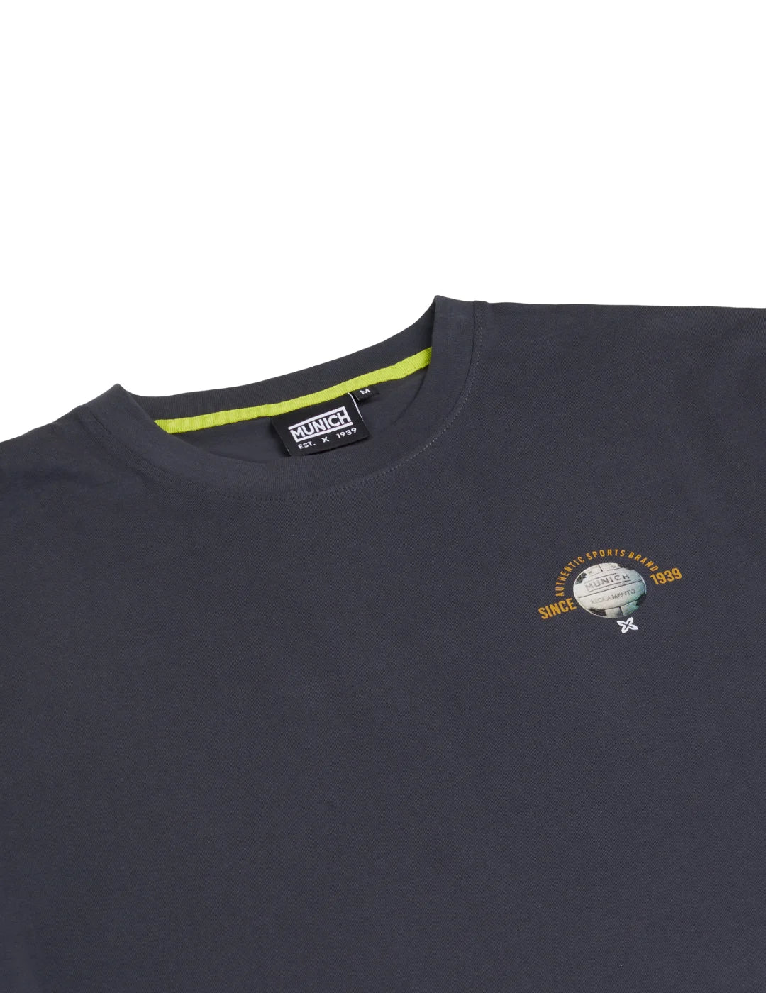 Camiseta Munich Reglamento Antracita | Bicos de Fío
