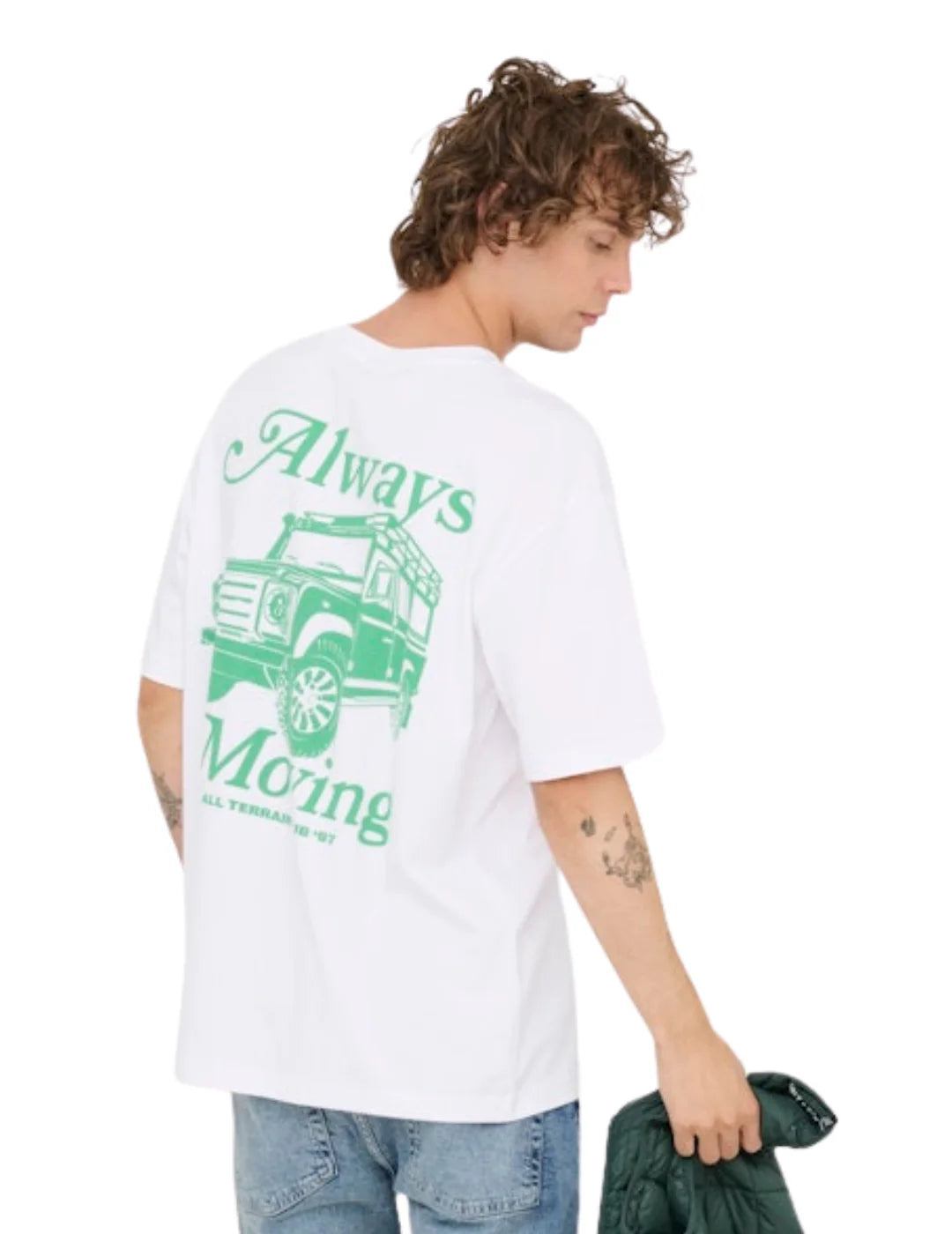 Camiseta ONLY&SONS Nathan Blanco | Bicos de Fío