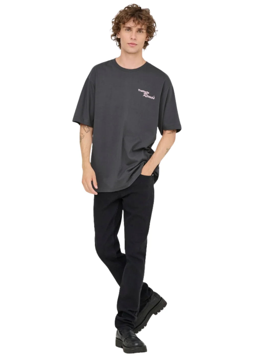 Camiseta ONLY&SONS Nathan Gris | Bicos de Fío