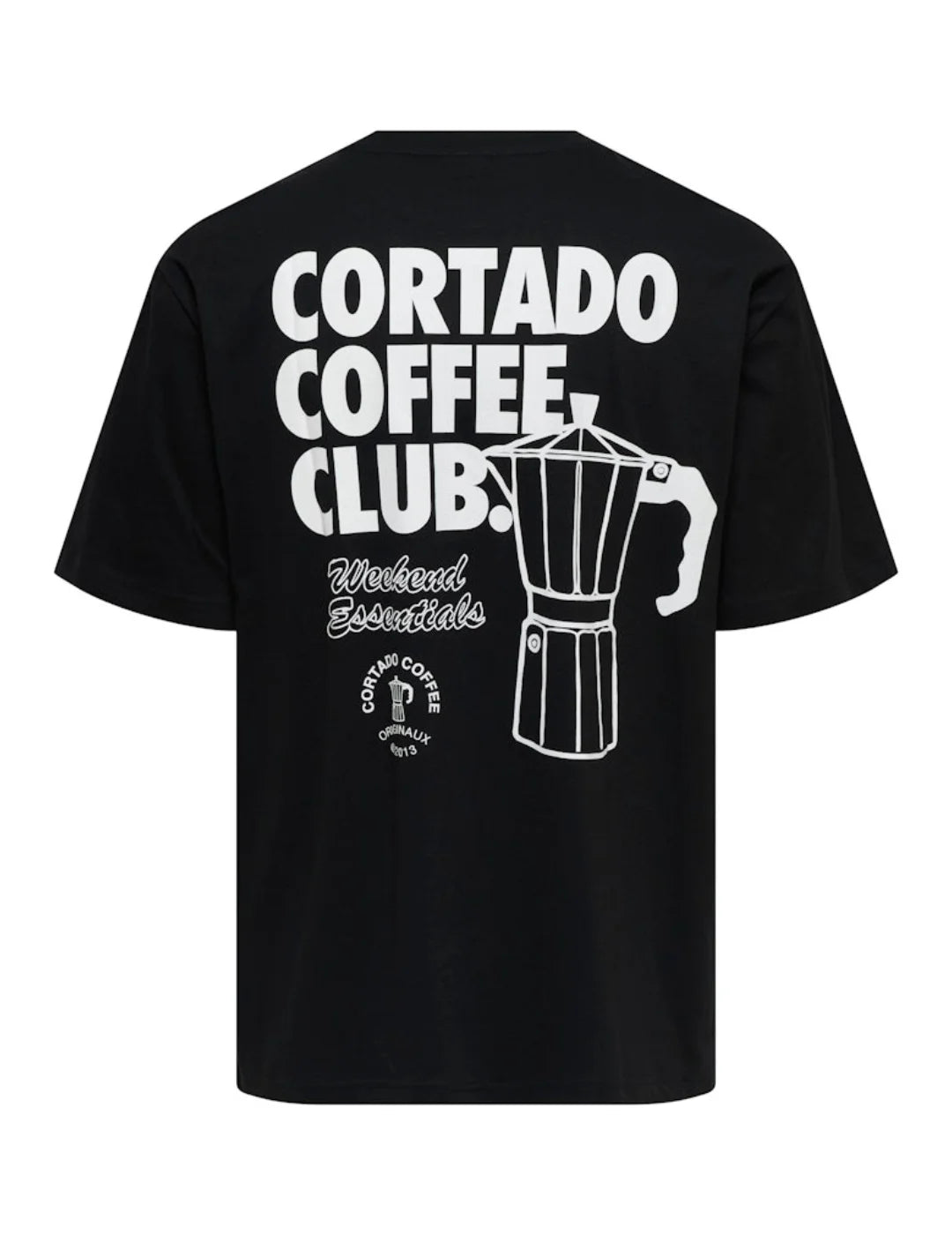 Camiseta ONLY&SONS Nathan Negro | Bicos de Fío